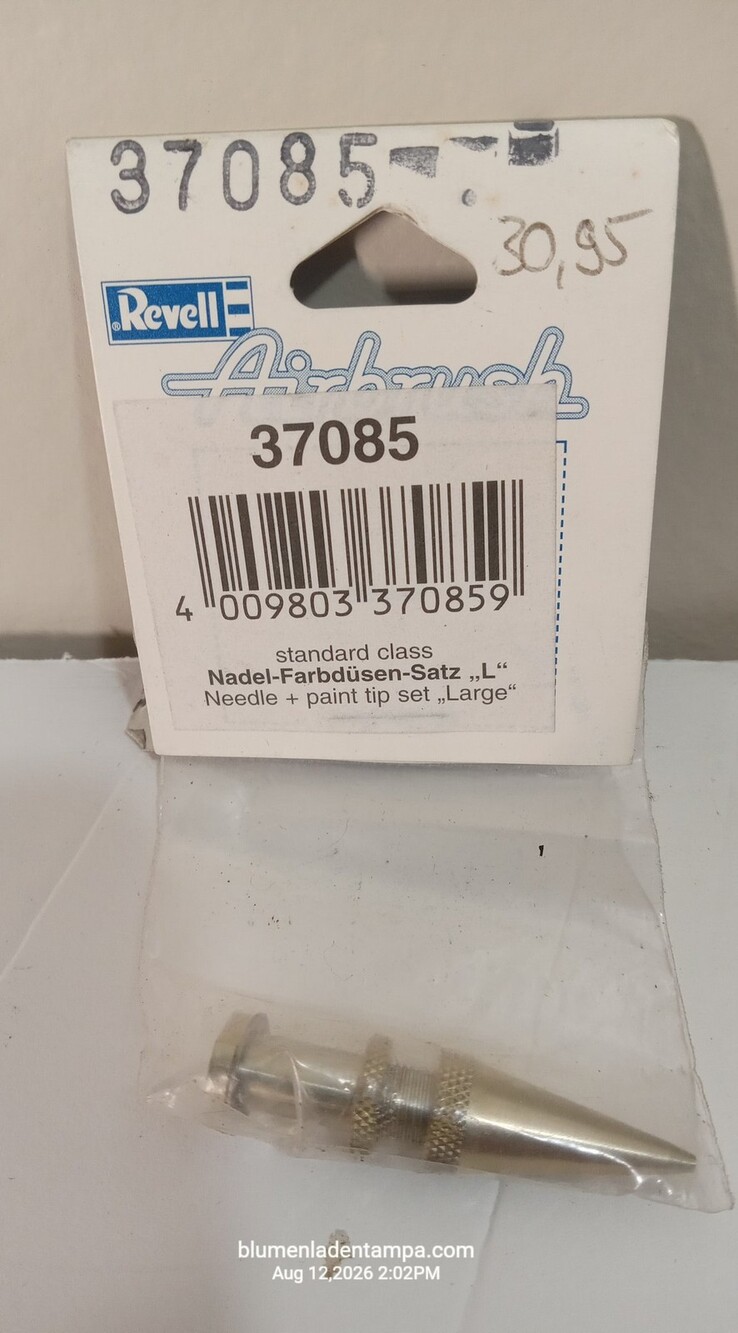 Revell Airbrush 37085 Standard Class Needle & Paint Tip Set Large NEW